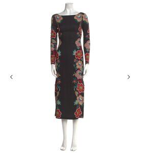 Cara Cara Floral Print Dress with Tags